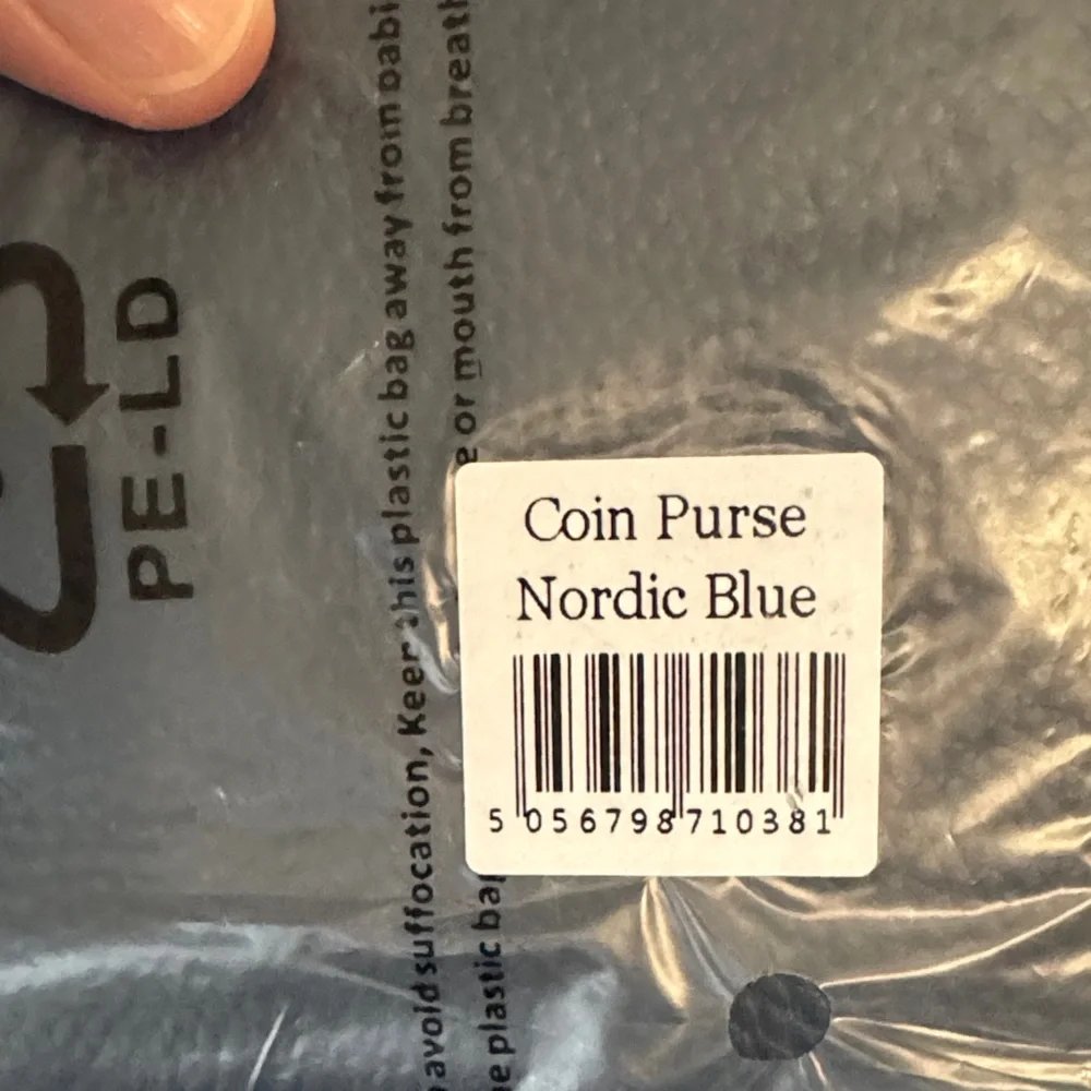 Pom Pom Chelsea Coin Leather Purse with Gold Accents - Picture 5 of 5